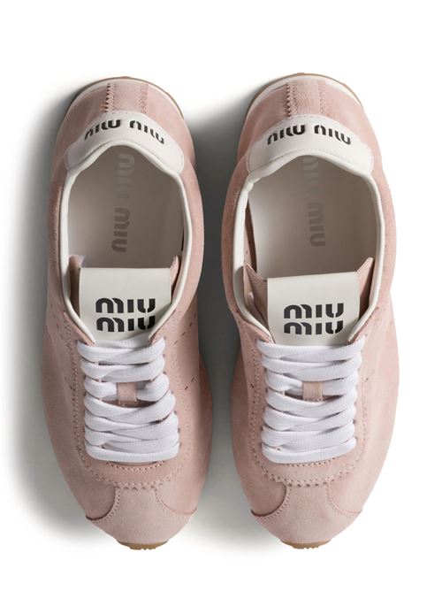 Plume Suede Sneakers MIU MIU | 5E114EF-005054F0615